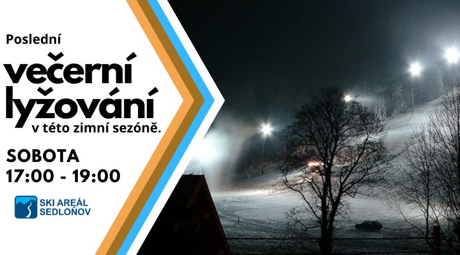 večerní lyžování